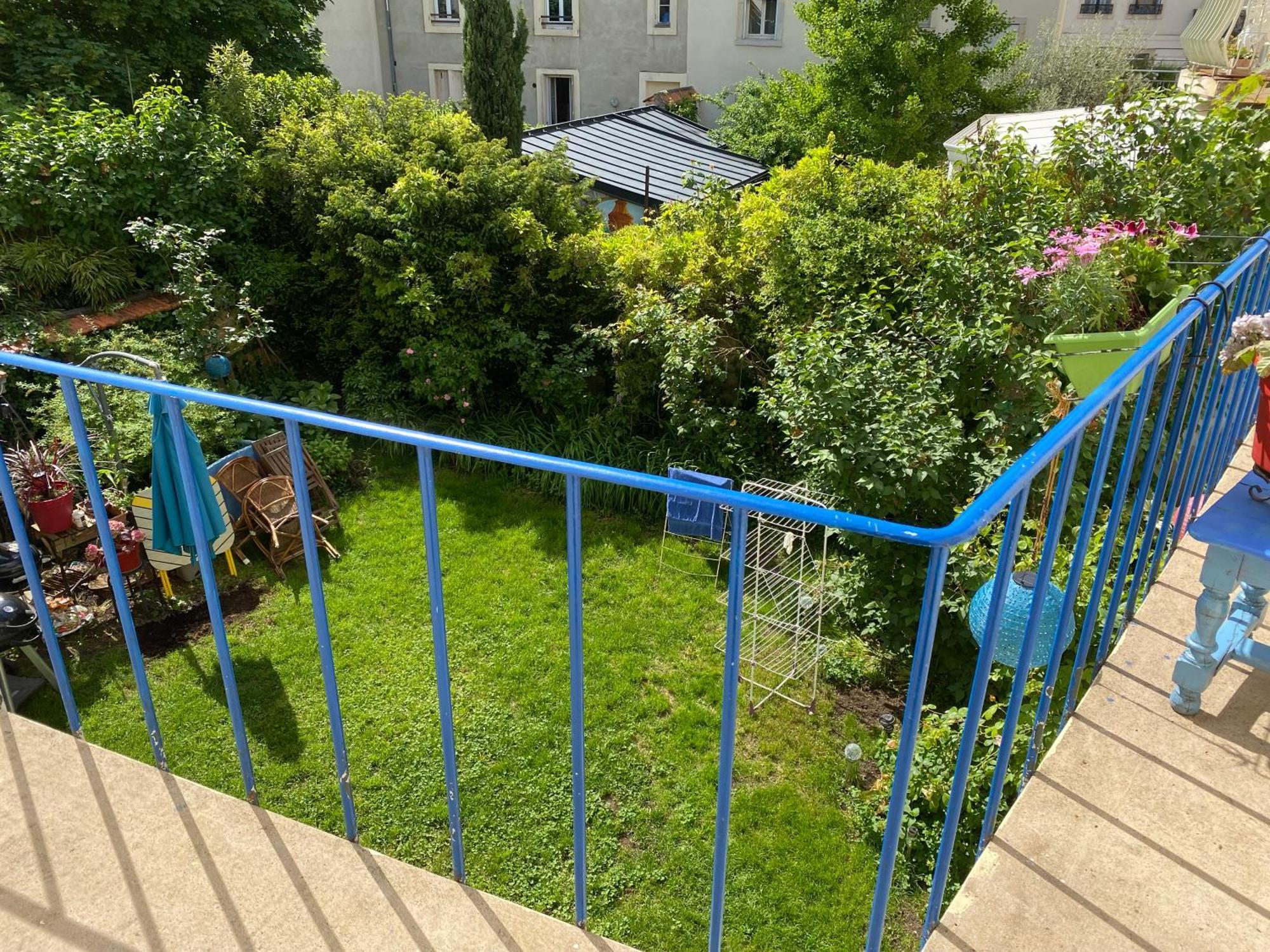 Haut De Jardin Dans Une Maison Dijon Extérieur photo
